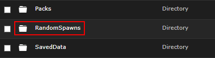 MythicMobs RandomSpawns Folder