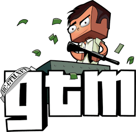 Grand Theft Minecart Logo