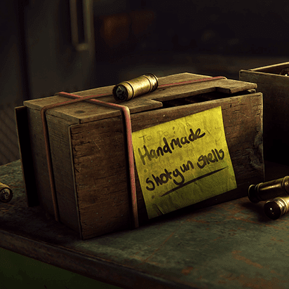 Handmade shotgun ammo Rust