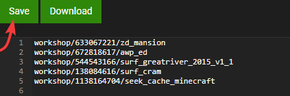 CSGO Server Workshop Options