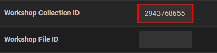 CSGO Workshop Collection ID