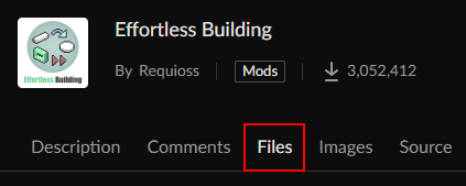 Effortless Building Mod