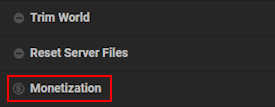 Minecraft Server Monetization