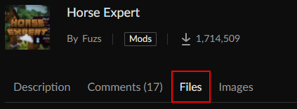 Horse Expert CurseForge