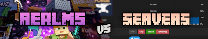 Minecraft Realms vs Servers