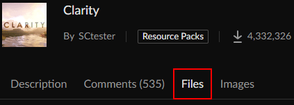 Clarity Resource Pack