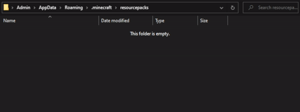 Resource Pack Installation Minecraft