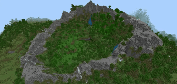 Valley Encased In Stone