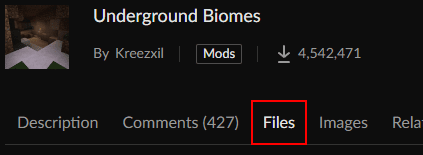 Underground Biomes CurseForge