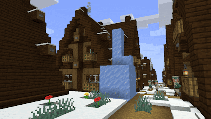 Custom Snow Village