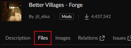 Better Villages CurseForge