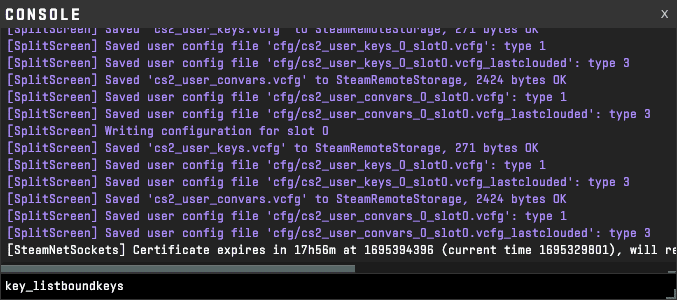 how to change CS2 keybinds on your game