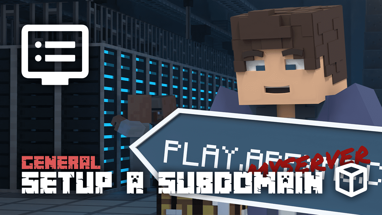 Configuración de un subdominio de Minecraft para su servidor