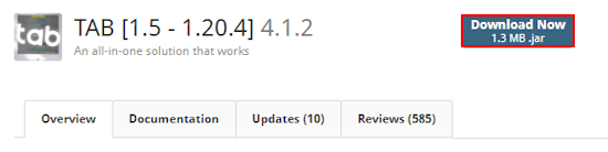 TAB Plugin Spigot Download