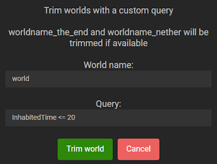 Apex Server Panel Trim World Prompt