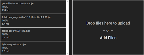 Minecraft Server Add Mods