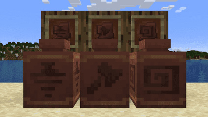 Minecraft Pottery Sherds