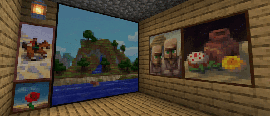 Minecraft New Paintings