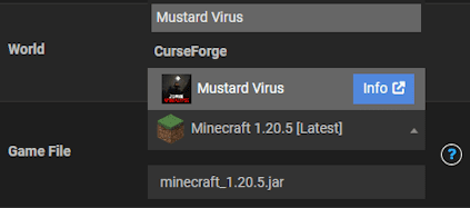 Mustard Virus Modpack Server Hosting