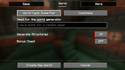 Minecraft Server Flat Level Type