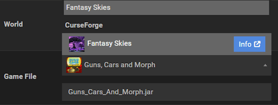 Fantasy Skies Modpack Server Hosting