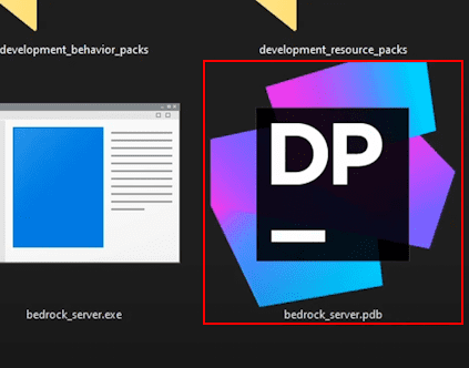 Minecraft Bedrock Server PDB Files