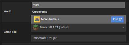 More Animals Server Hosting