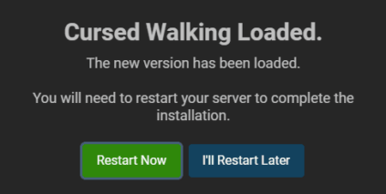 Cursed Walking Server Hosting