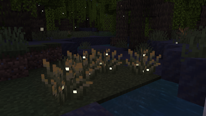 Minecraft firefly bush