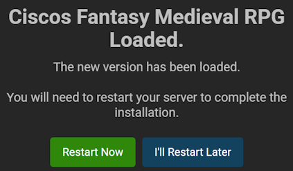 Cisco's Fantasy Medieval RPG Server