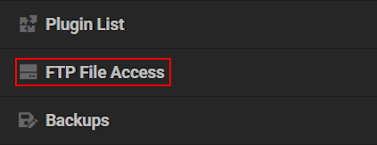 Apex Hosting FTP File Access