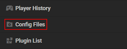 Apex Hosting Config Files