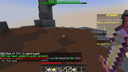 Minecraft BedWars Server Hosting