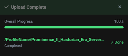 Apex Hosting FTP Modpack Upload