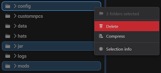 Apex Hosting Update Modpack