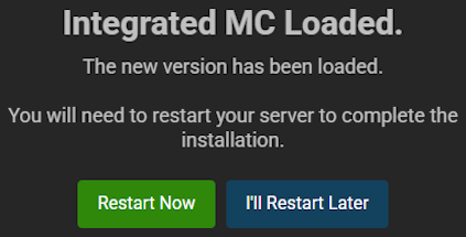 Integrated MC Apex Hosting