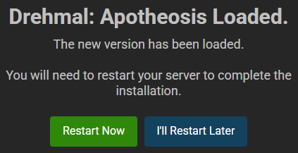 Drehmal APOTHEΩSIS Server