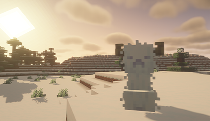 Creeper Overhaul Minecraft Mod - Snow Biome Creeper