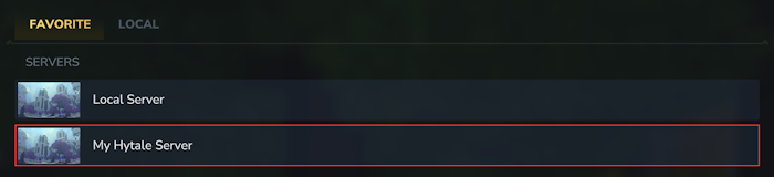 Hytale Favorites