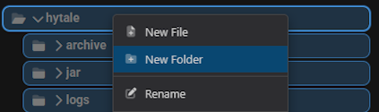 hytale new folder