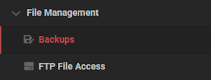 Hytale Server Backups