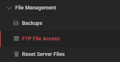 Apex Hosting Hytale FTP