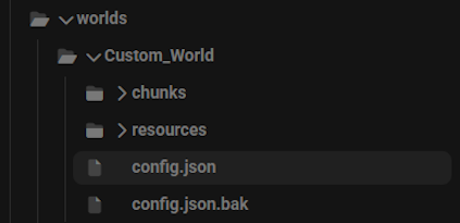 Hytale Server World Config