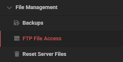 Apex Hosting FTP