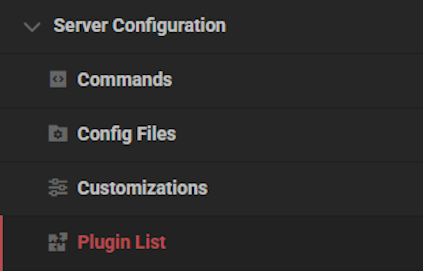Apex Hosting Plugin List