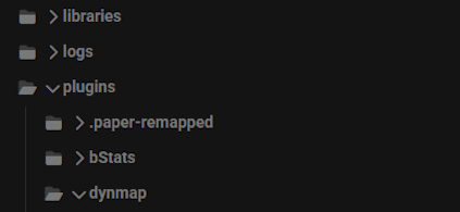 Dynmap Server Folder