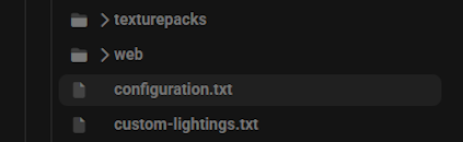 Dynmap Configuration