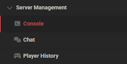 Apex Hosting Console