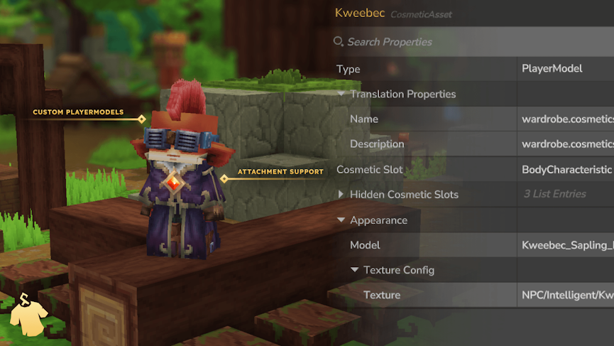 Hytale Wardrobe Mod