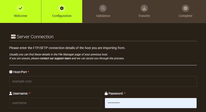 Apex Hosting Server Importer